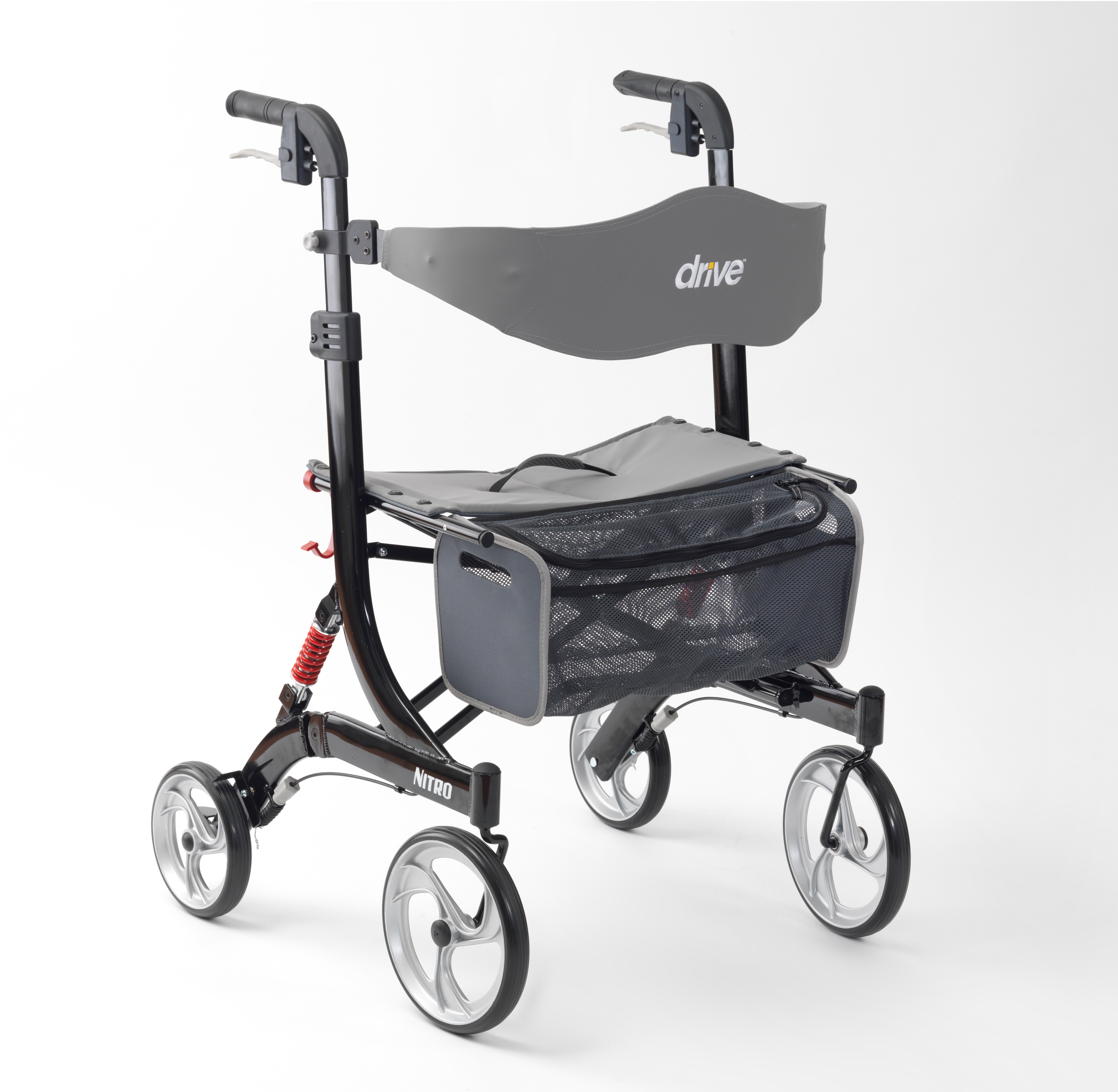 Nitro Rollator- Heavy Duty (Black)