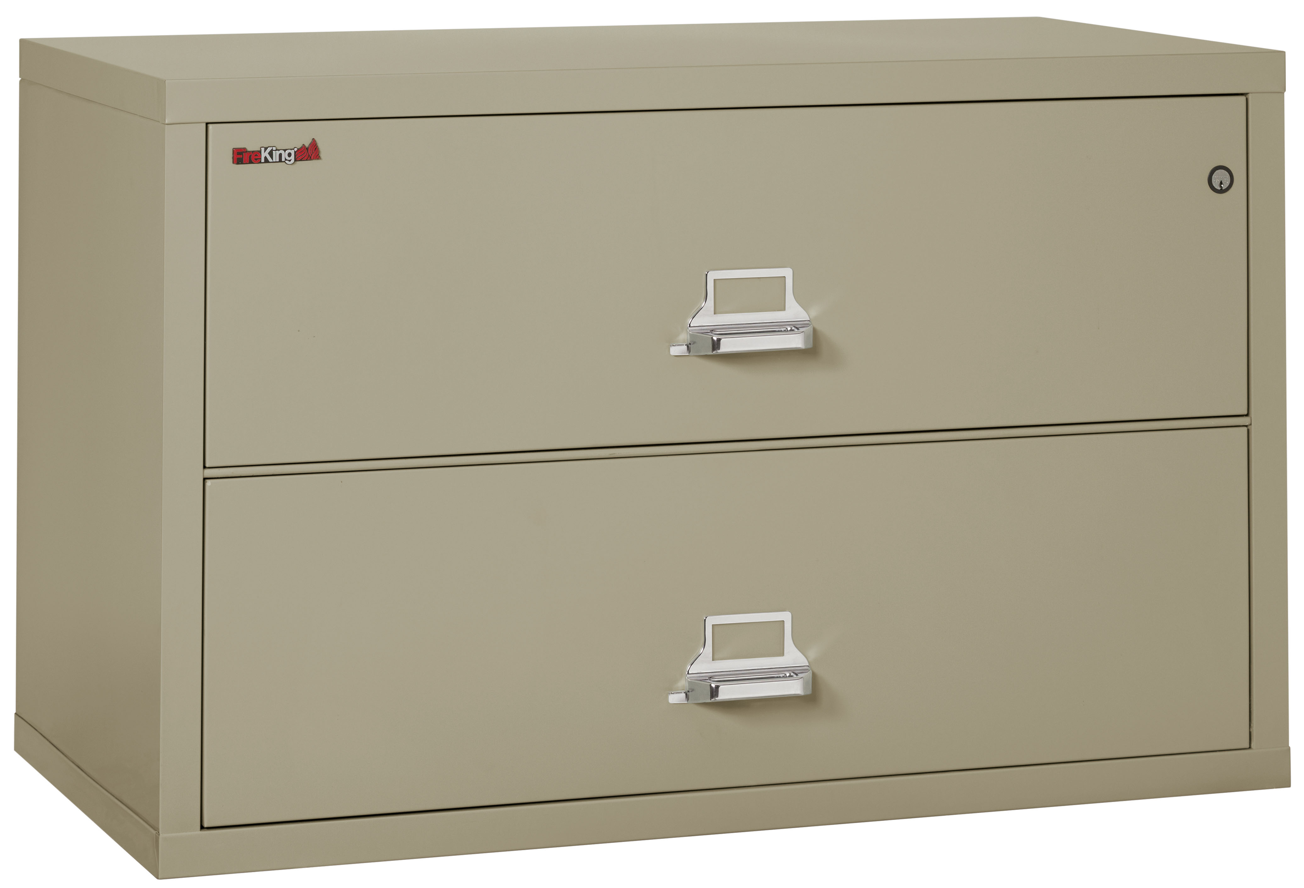 FireKing Classic Lateral File Cabinet 1 Hour Fire Rated High Security 2 3 or 4 Drawers 11 Colors 2 Drawer 44 Width Lateral File