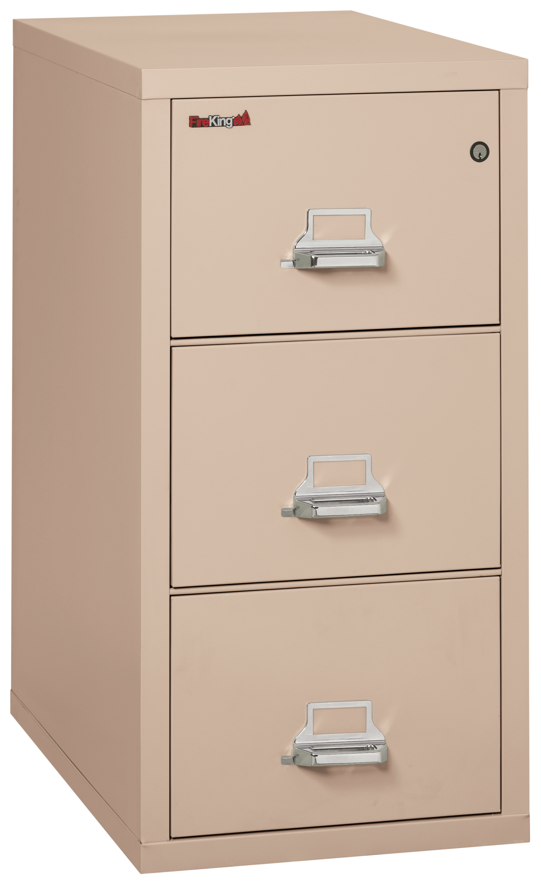 Bulk File Stand FireKing 1 Hour Fire Resistant File Cabinet - 3 Drawer Legal 31