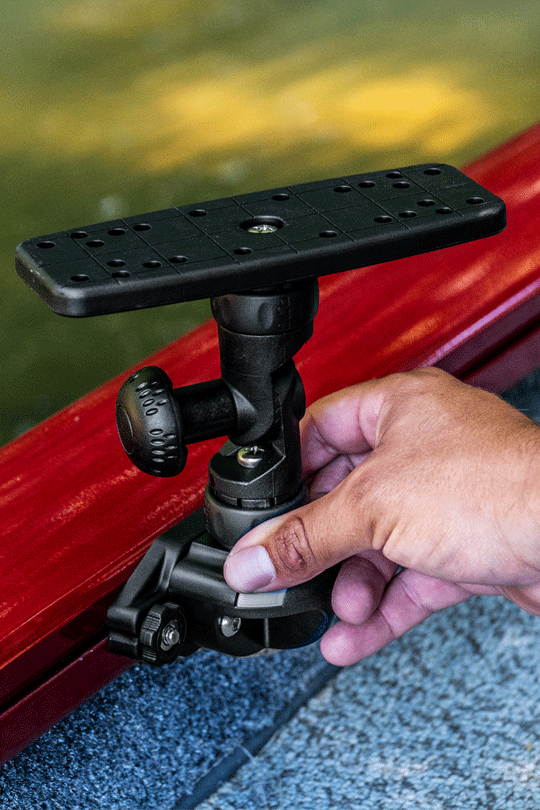 Fish Finder Mount R-Lock R with Miniport Tracmount