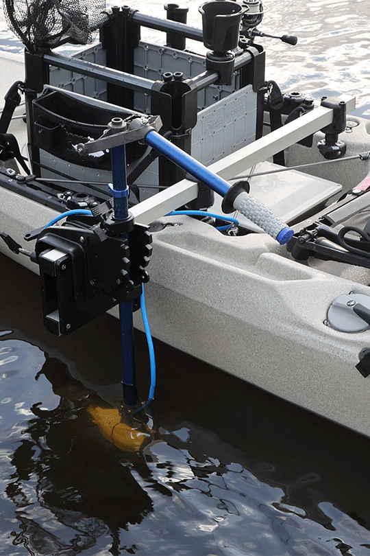 kayak motor mount