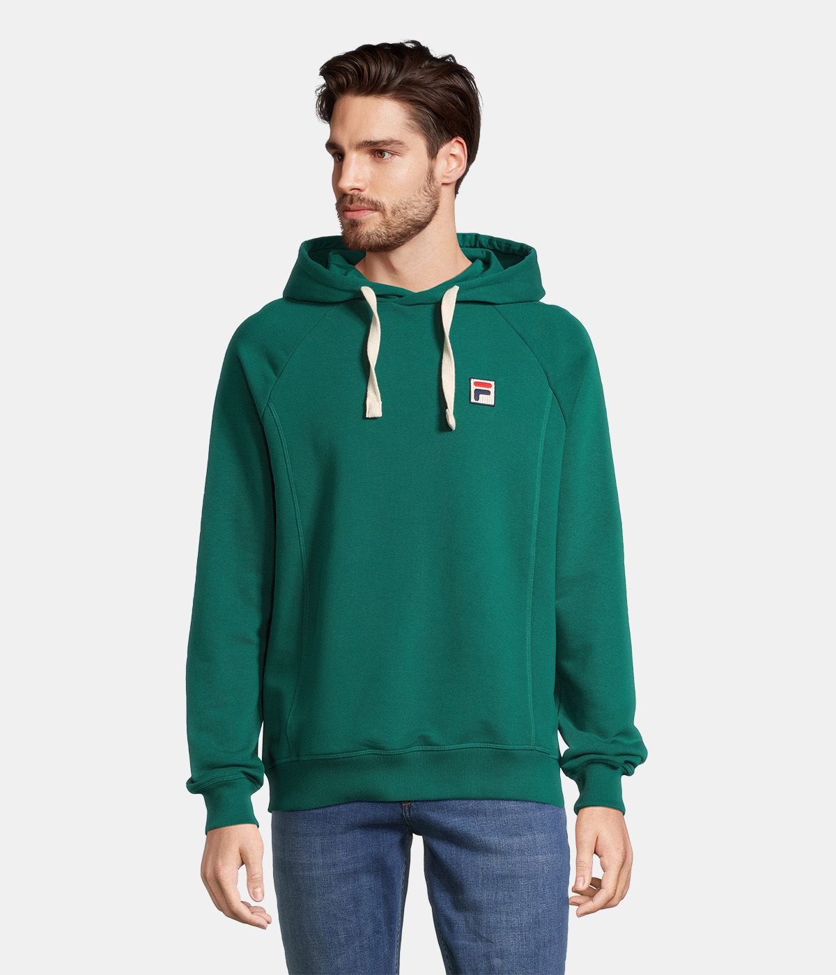Green fila hoodie top
