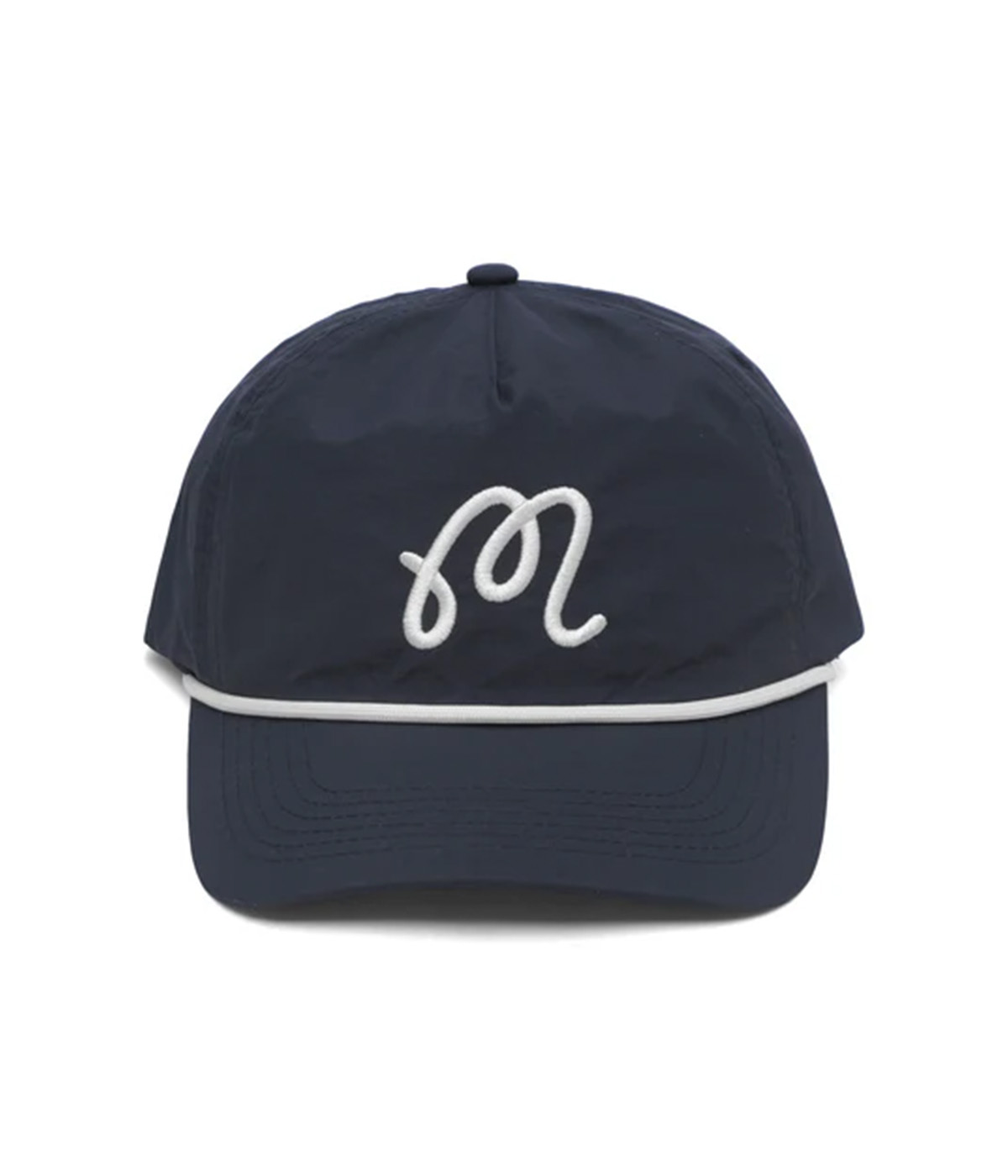 Malbon Golf - Hat M Script Nylon Rope - Indigo - One Size