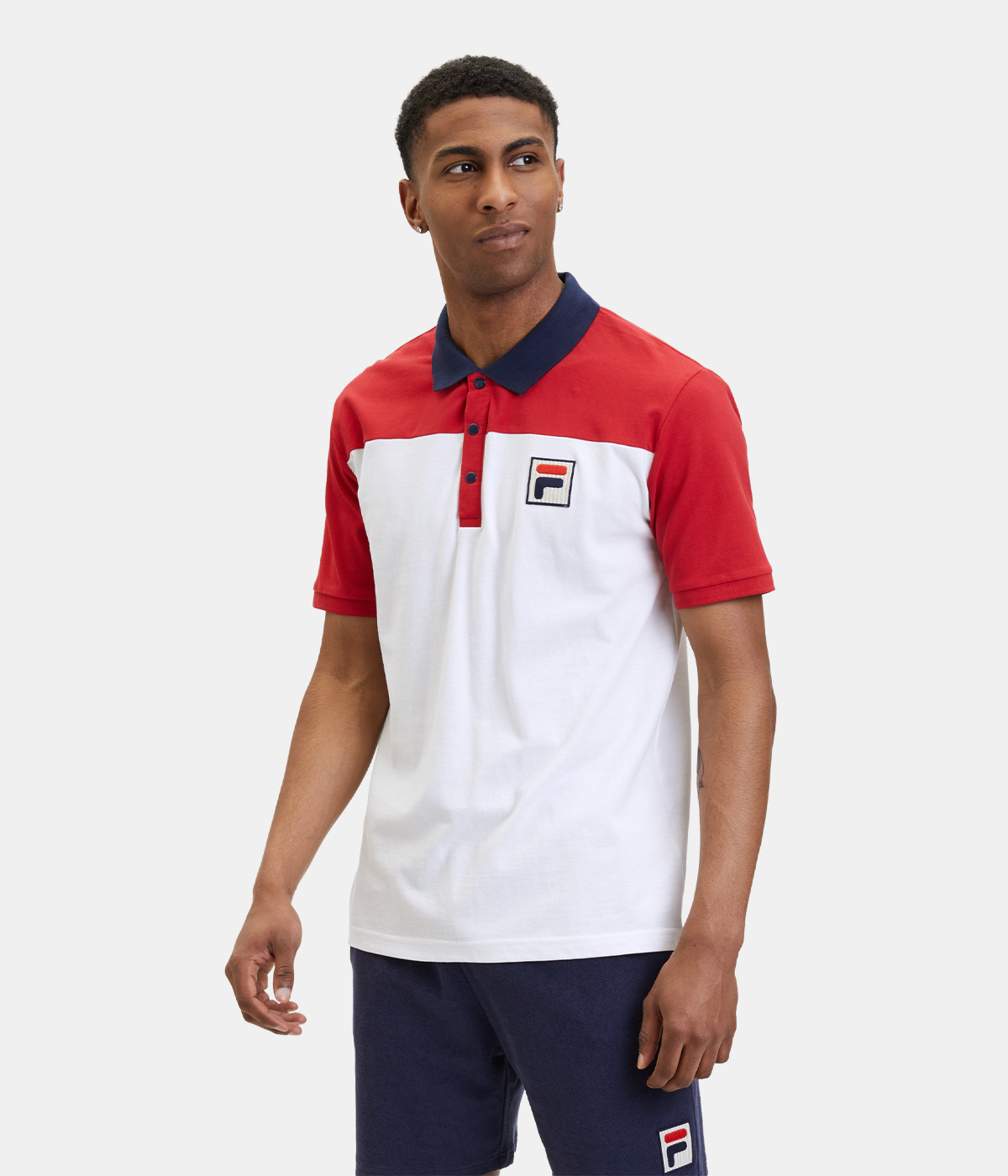 White fila polo on sale
