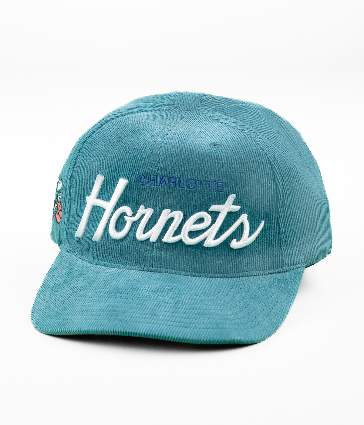 Mitchell & Ness - Montage Cord Snapback - Charlotte Hornets Cap - Teal - One Size