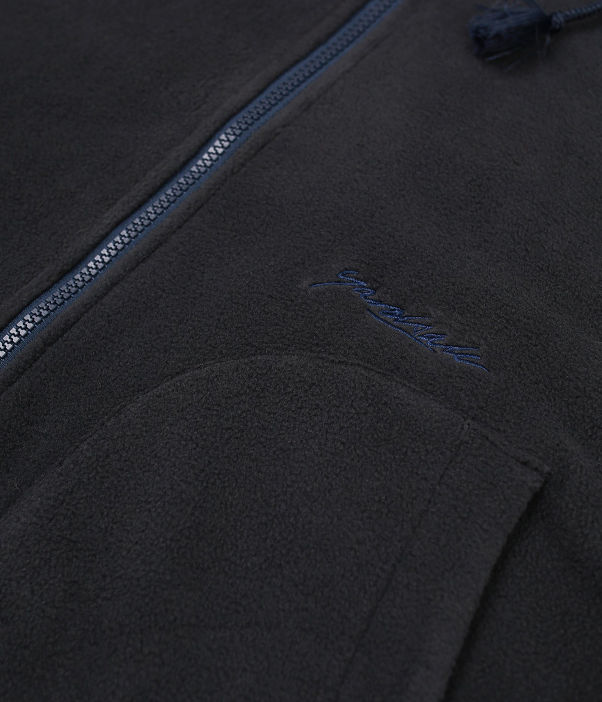 Fleece Zip Hoodie - L