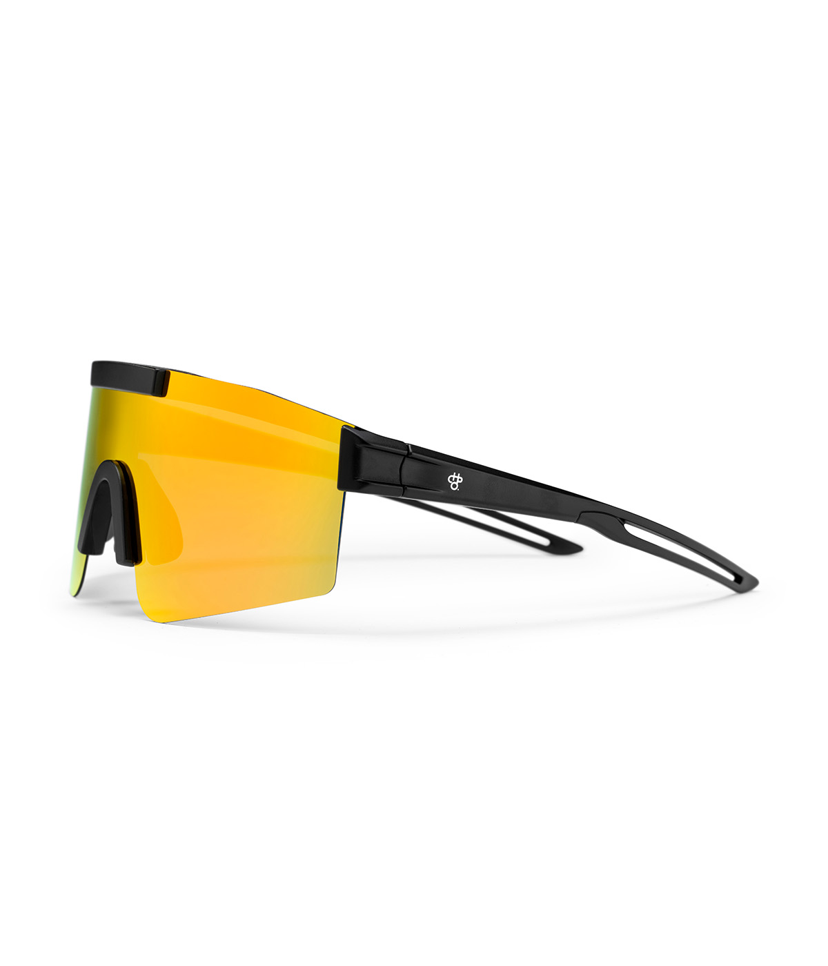 Chpo Brand - Sunglasses Luca - Black/Red Mirror - One Size