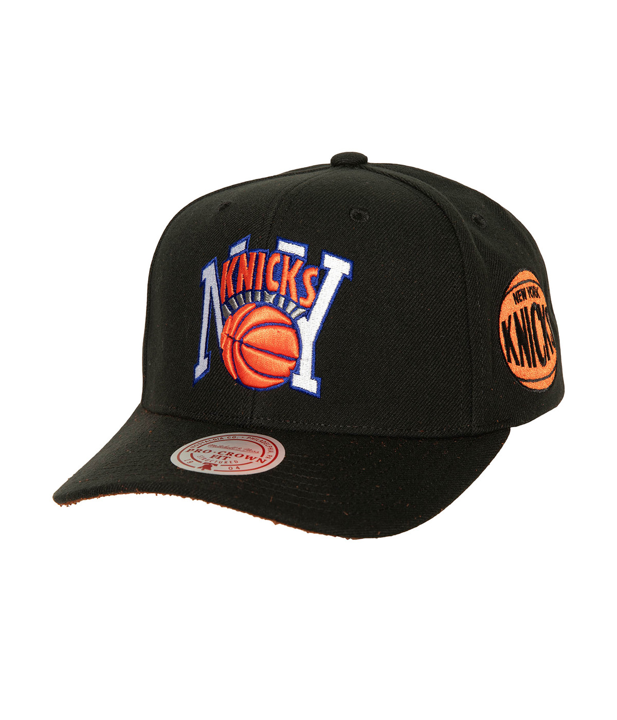 Mitchell Ness Cap Icon Grail Pro Snapback HWC NY Knicks Black