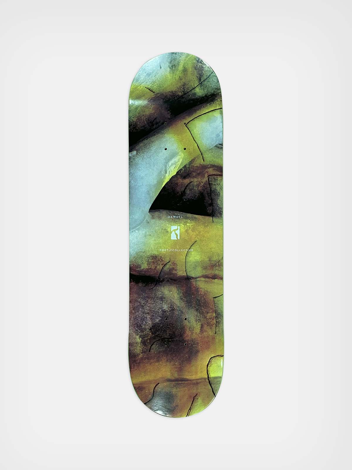 Poetic Collective - "Skateboard 8.125"" Qamuel" - Multicolor - 8.125"