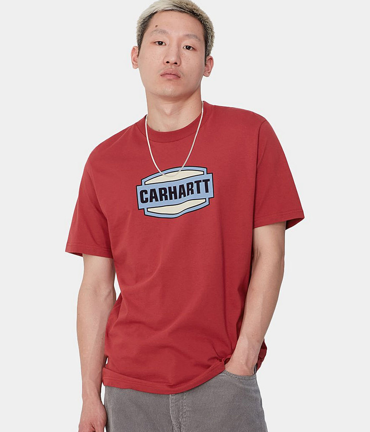 Carhartt - T-shirt S/S Press Script - Tuscany - XS