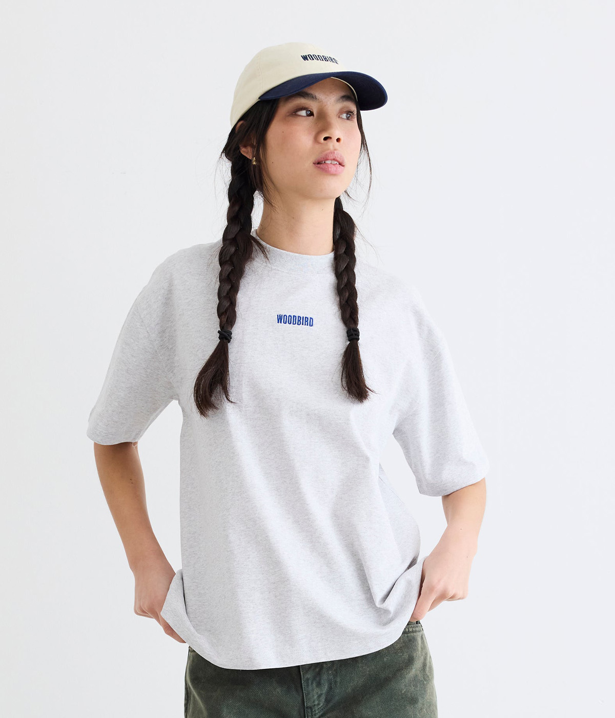 Woodbird - T-shirt Balo Base - Grey - S