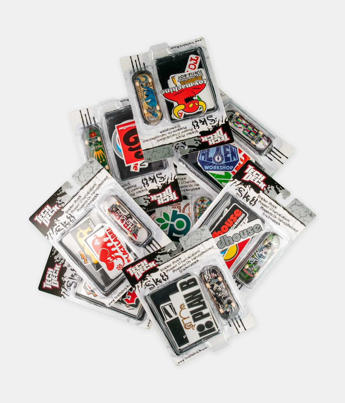 Tech deck hot sale stickers