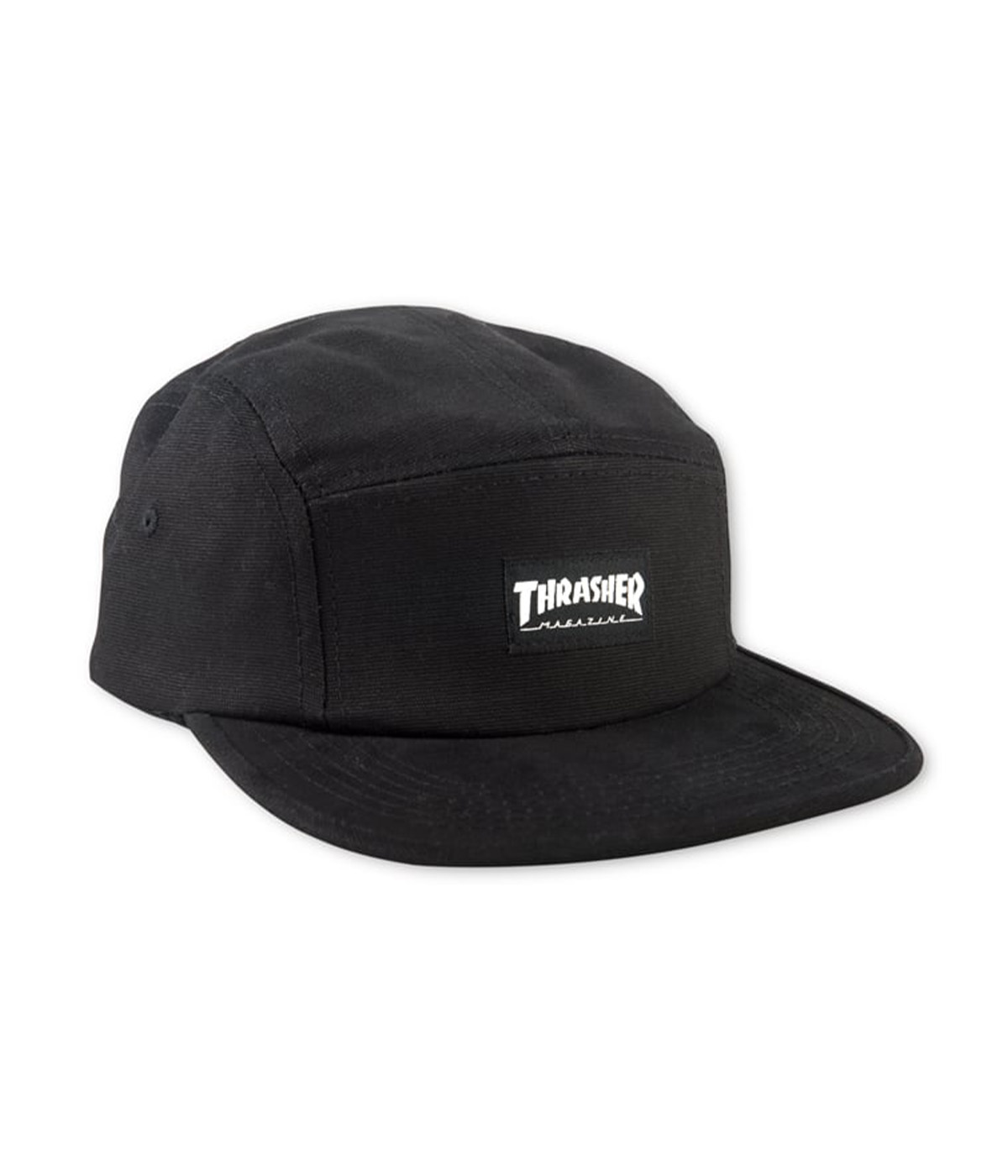 Thrasher 5 panel black hot sale