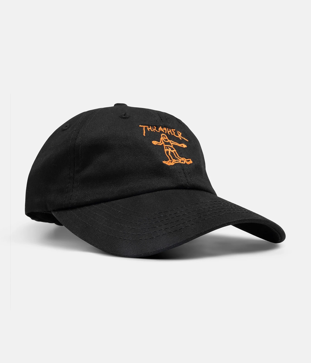 Thrasher - Cap Gonz Logo - Black/Orange - One Size