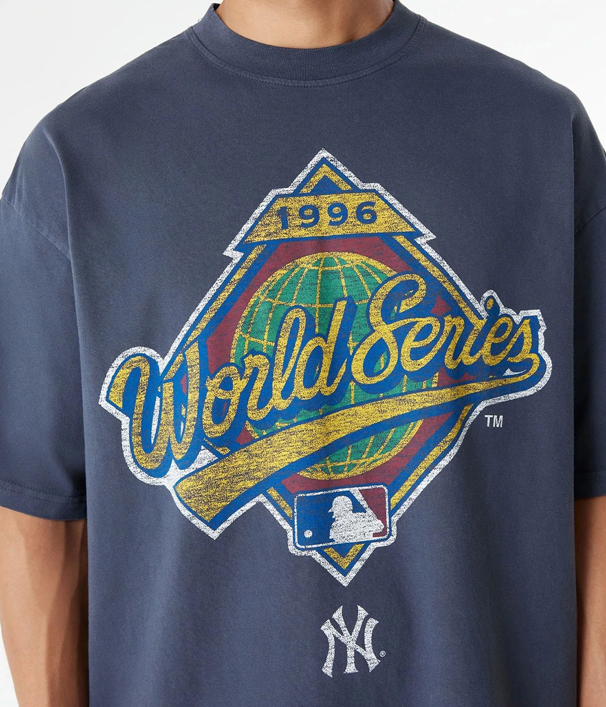 New Era T-shirt New York Yankees Oversized Essential Navy