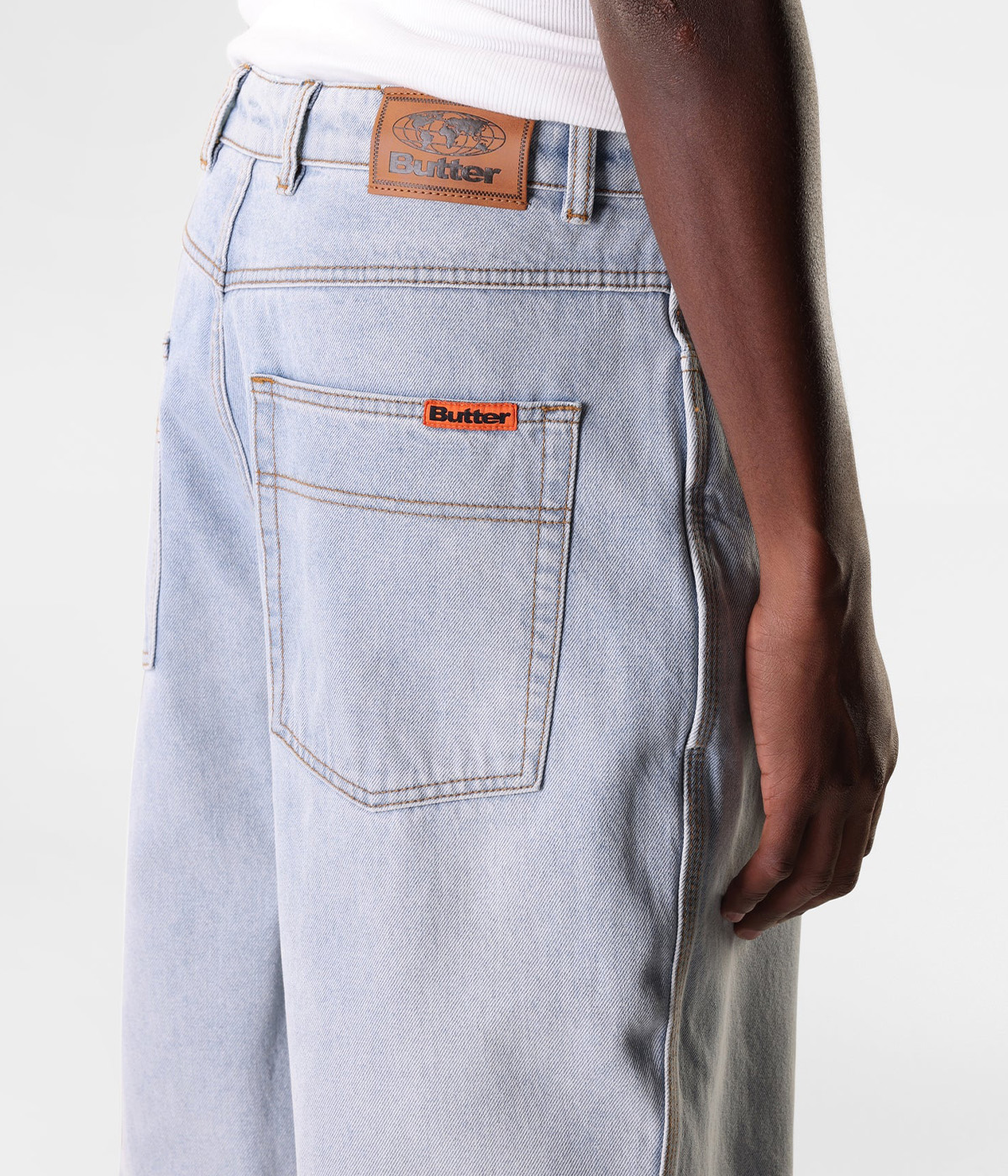 Butter Goods Baggy Denim Jeans Light Blue