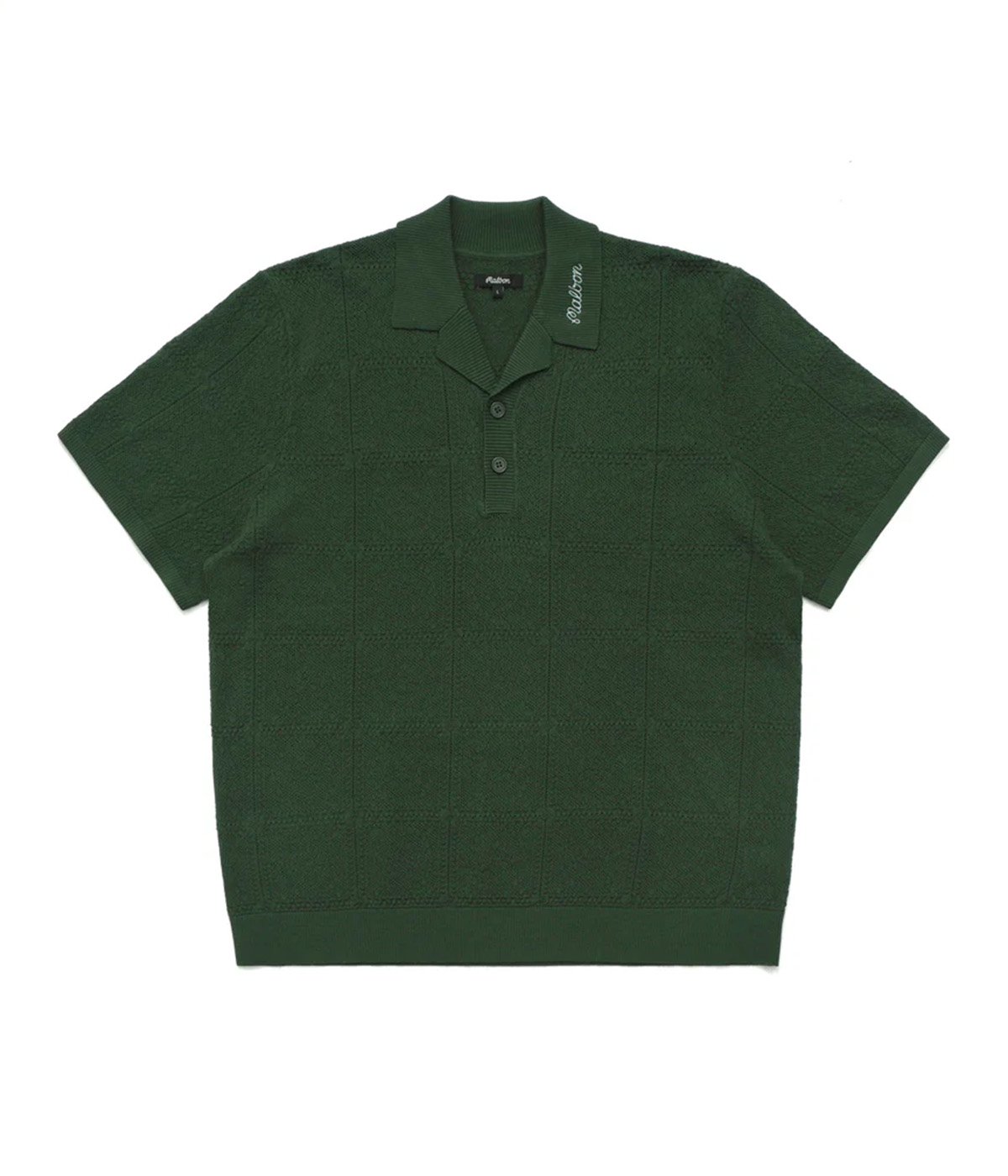 Malbon Golf - Polo Resort Crochet - Hunter Green - S