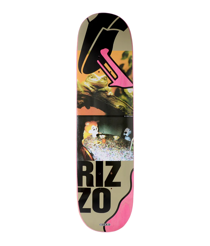 Quasi - "Skateboard 8.125"" Rizzo Cereal" - Pink - 8.125"