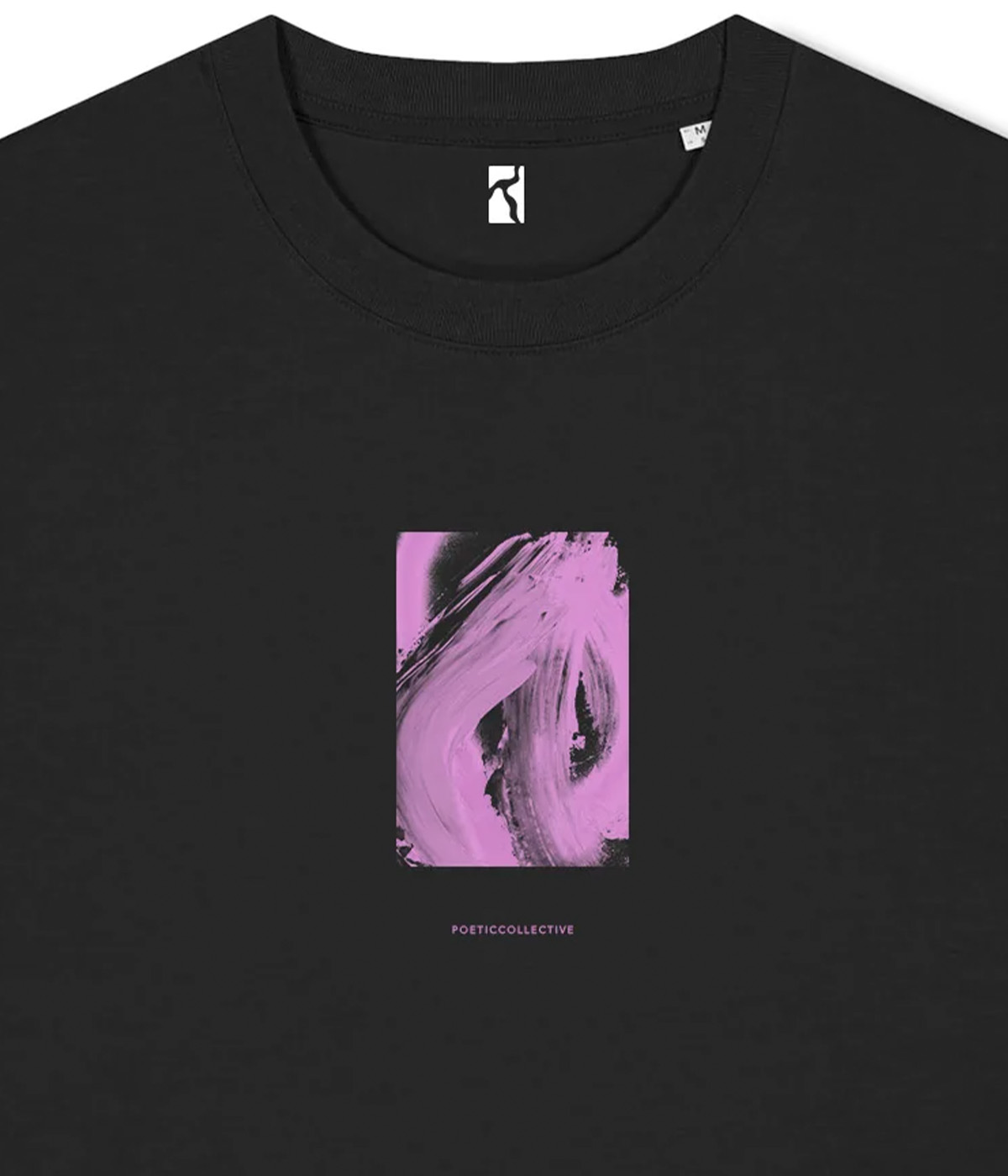Poetic Collective T-shirt Abstract Frame Black