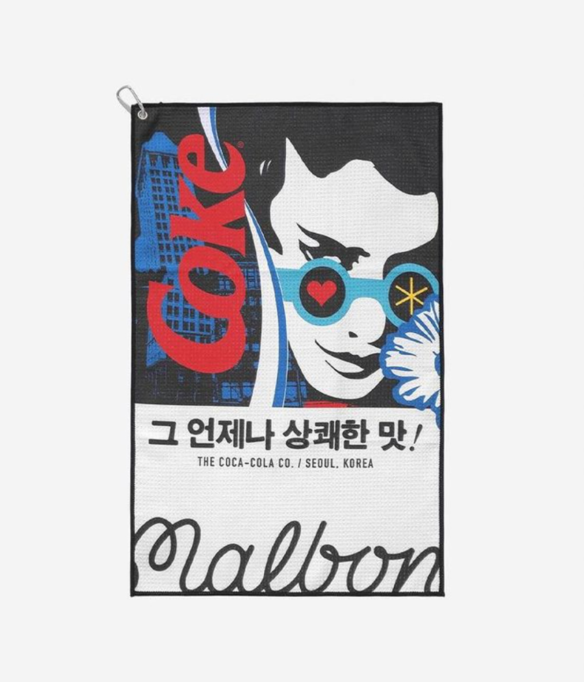 Malbon Golf - Towel Malbon X Coca Cola Myeongdong Golf - Black - One Size