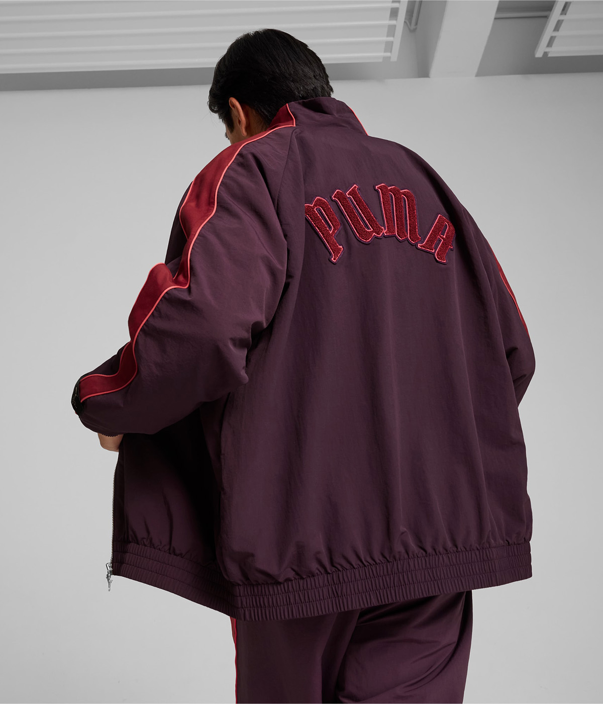 Puma Track Jacket T7 Play Paris Midnight Plum