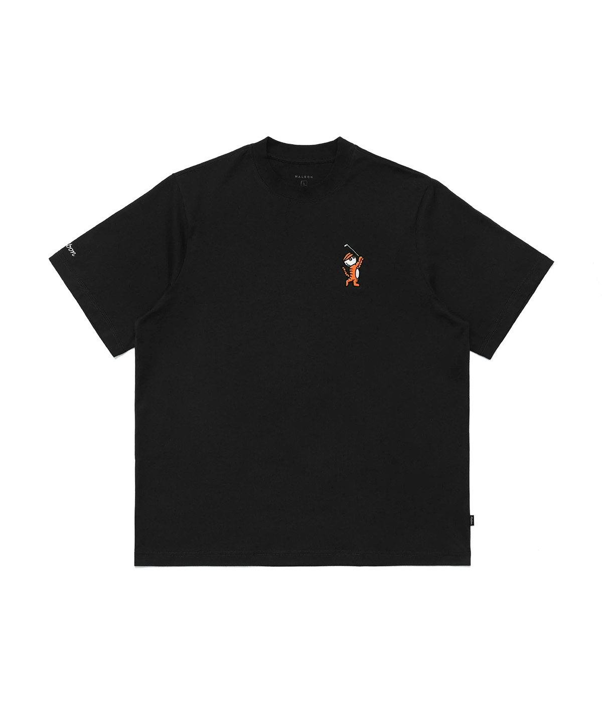 Malbon Golf - Tiger Buckets T-Shirt - Black - S
