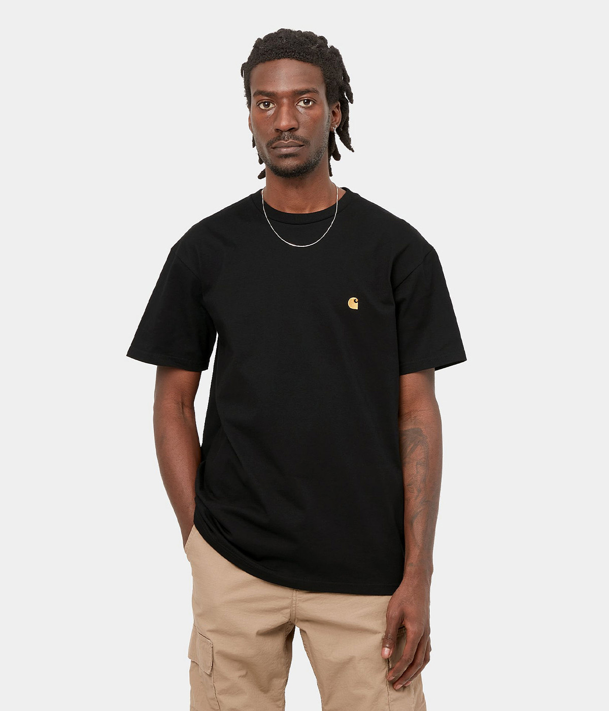 Carhartt T-shirt S/S Chase Black/Gold