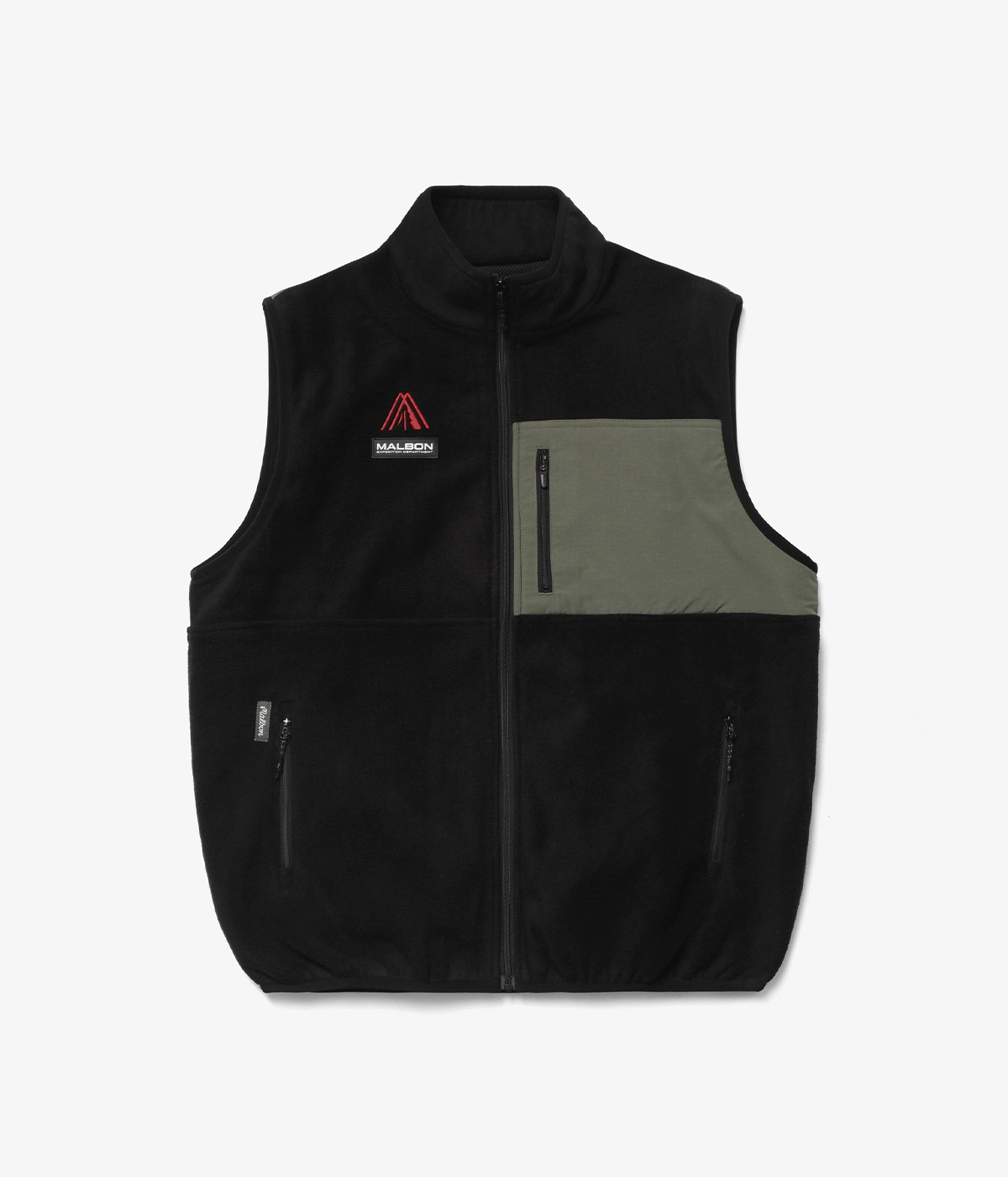 Malbon Golf - Vest Rainer Microfleece - Black - XL