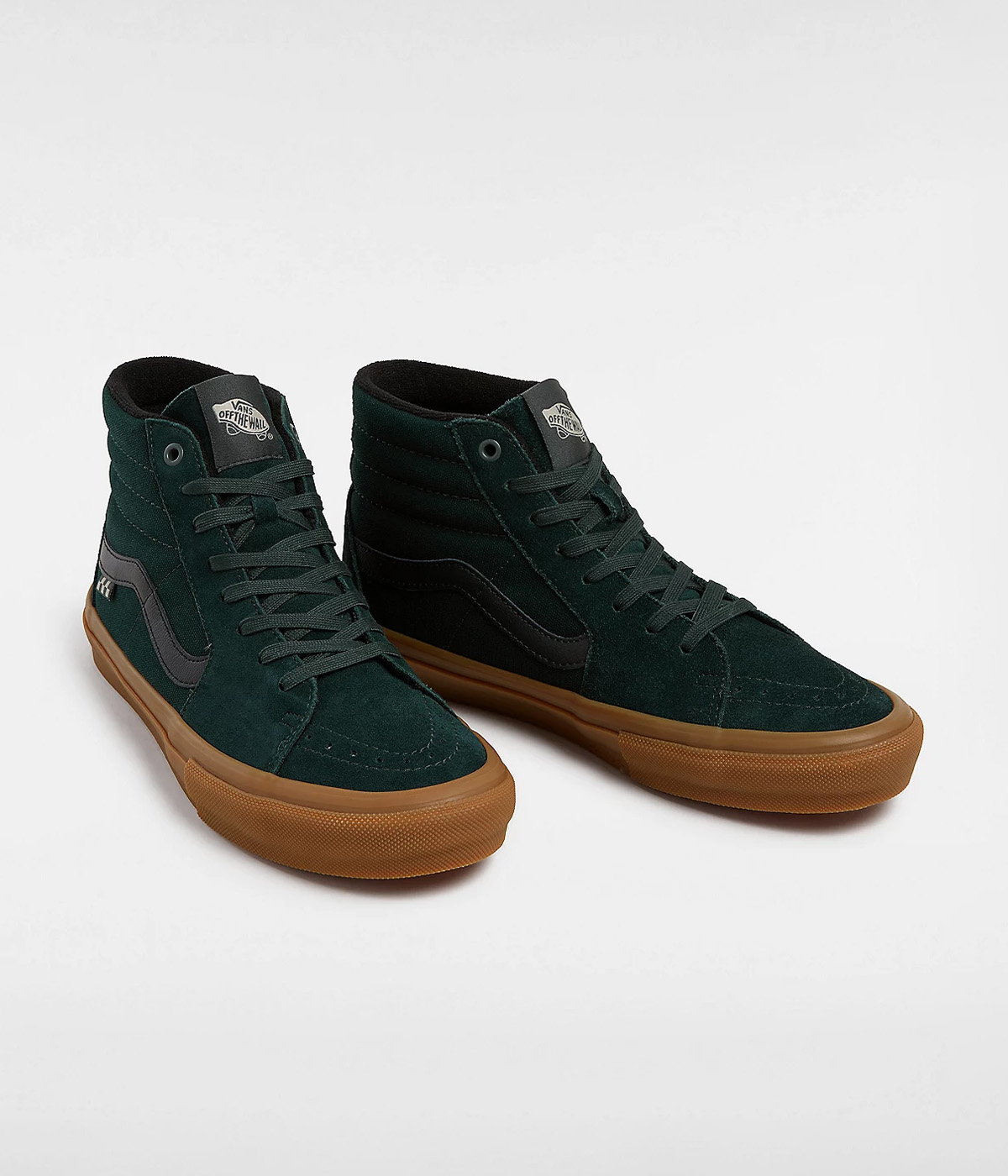 Vans - Shoes Skate Sk8-Hi - Green/Gum - EU 40