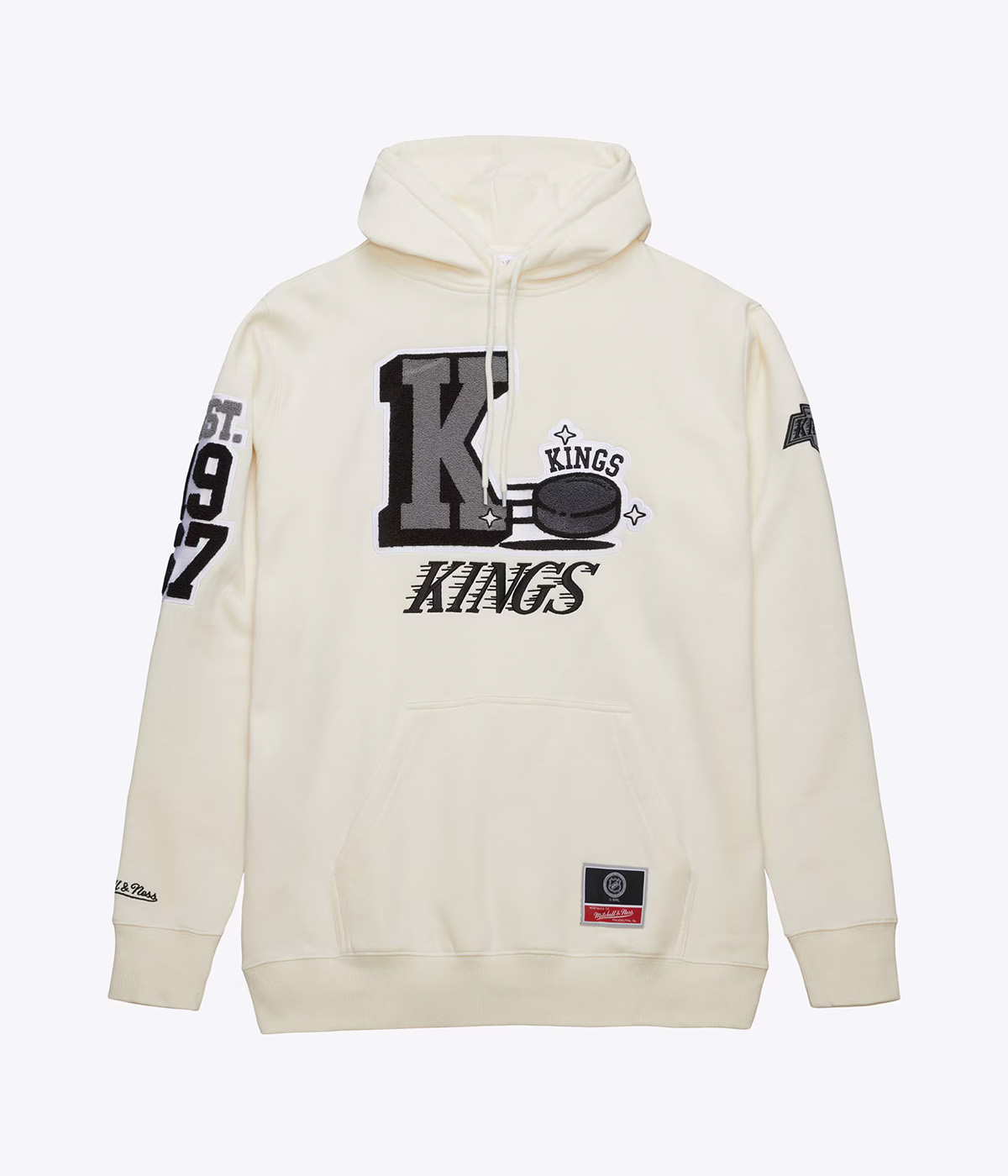 Mitchell & Ness - Hoodie Swagger - Los Angeles Kings - Cream - S