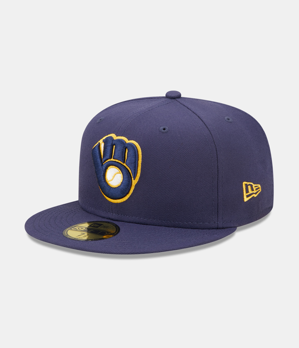 New Era - Ac Perf Milwaukee Brewers 59FIFTY Keps - Blue - 7 3/4