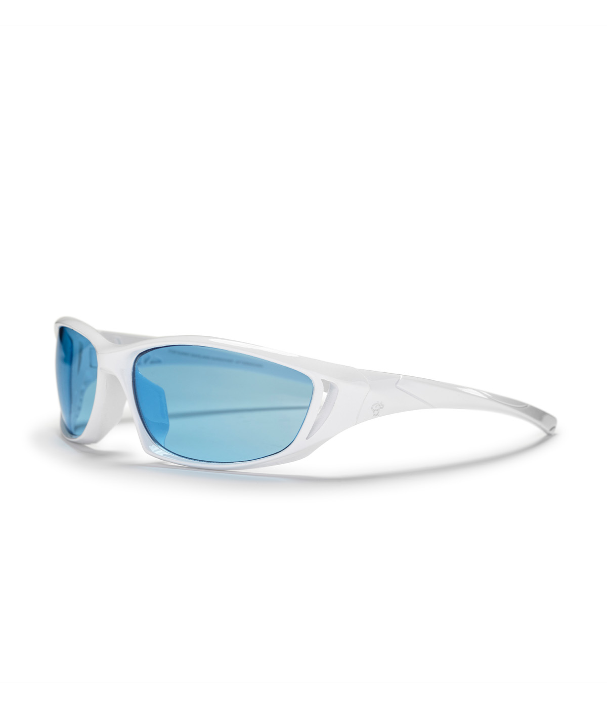 Chpo Brand - Sunglasses Kreuzberg - White/Transparent Blue - One Size