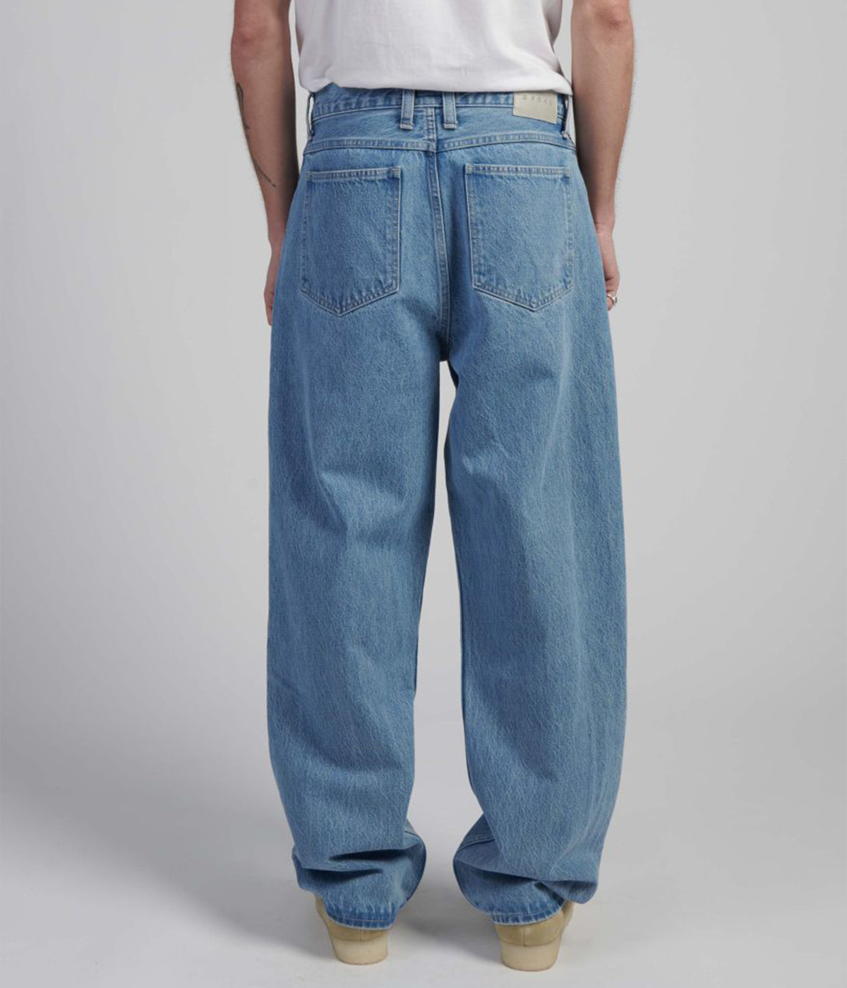 Edwin Pants Matrix Pant Blue Heavy Bleach Wash
