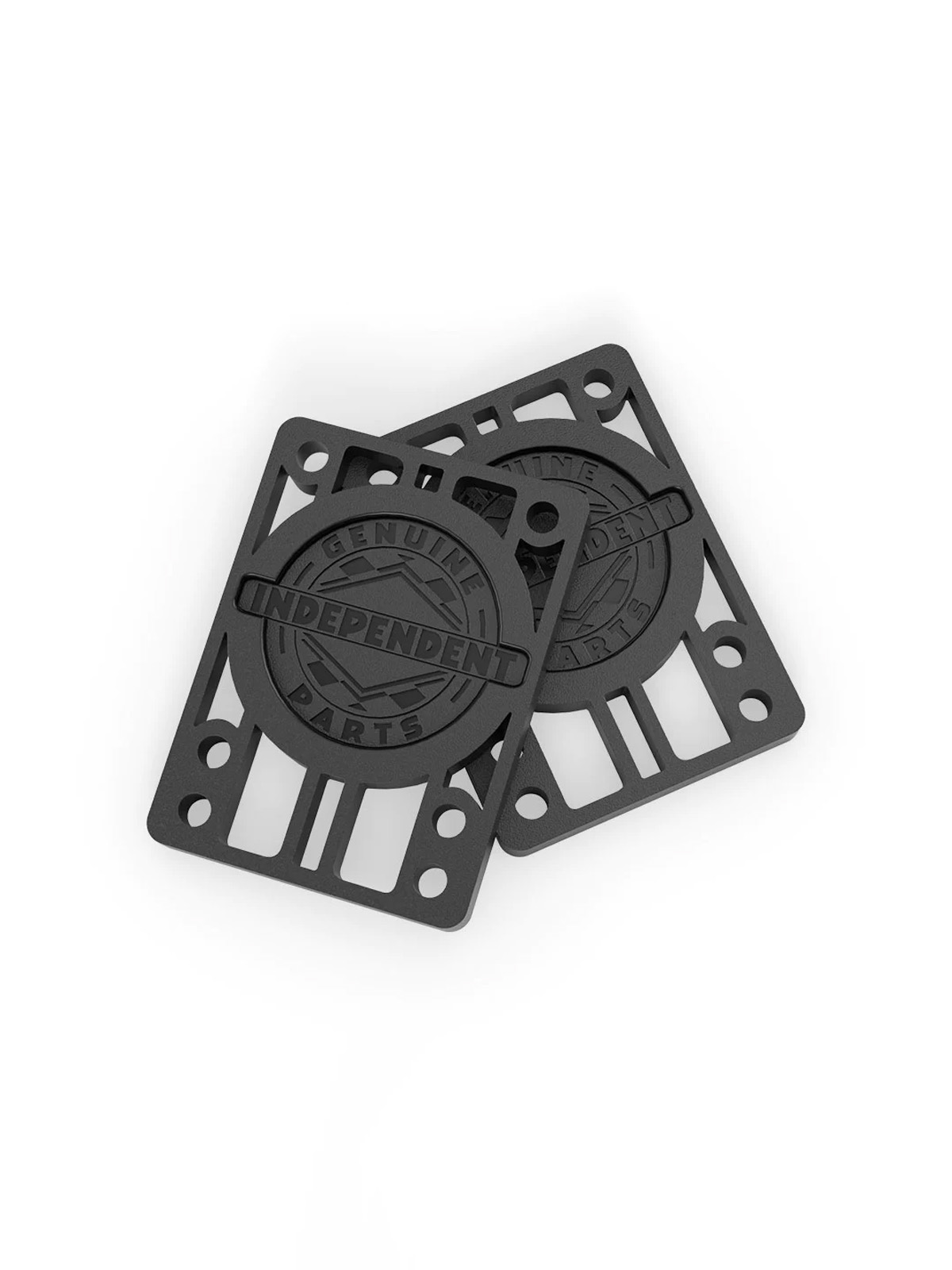 Independent Trucks - Indy Riser Pads (Pack of 2) Black 1/4" - Black - 1/4"