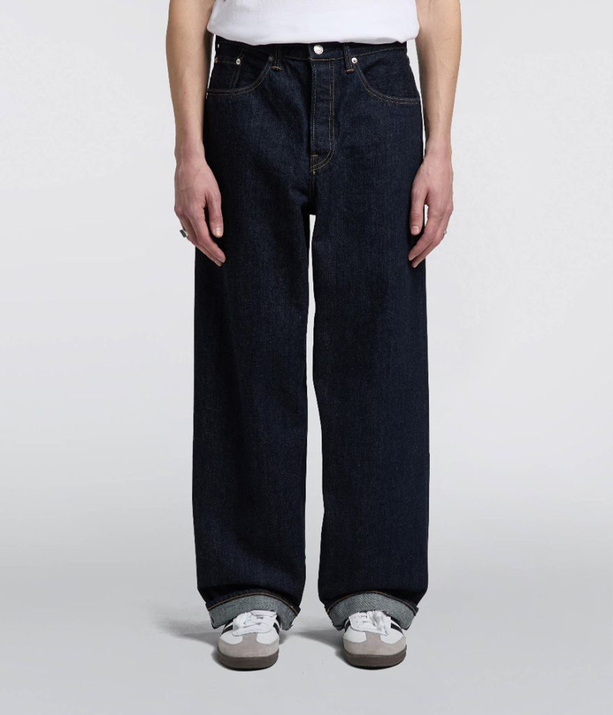 Edwin - Jeans Wide Pant - Blue Rinsed - 30/32