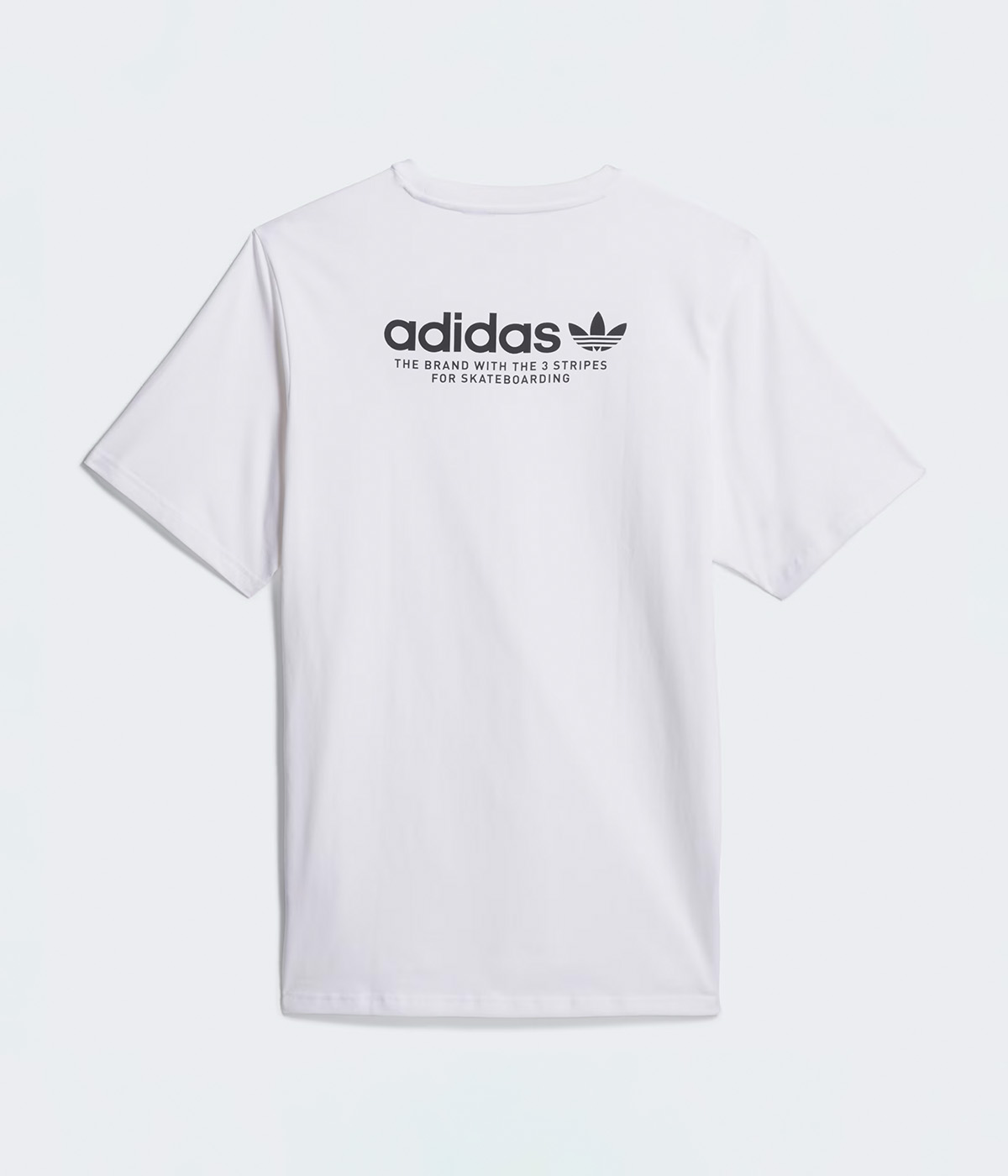 Adidas skateboarding logo roll neck top in white clearance