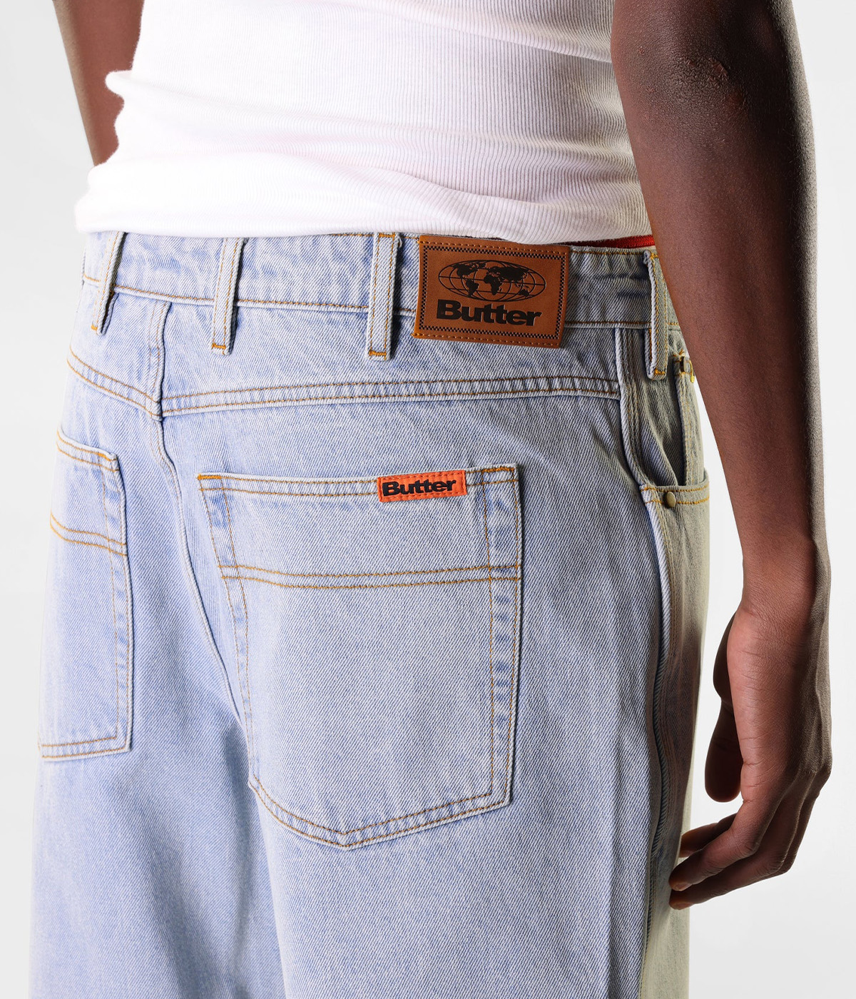Butter Goods Relaxed Denim Jeans Light Blue