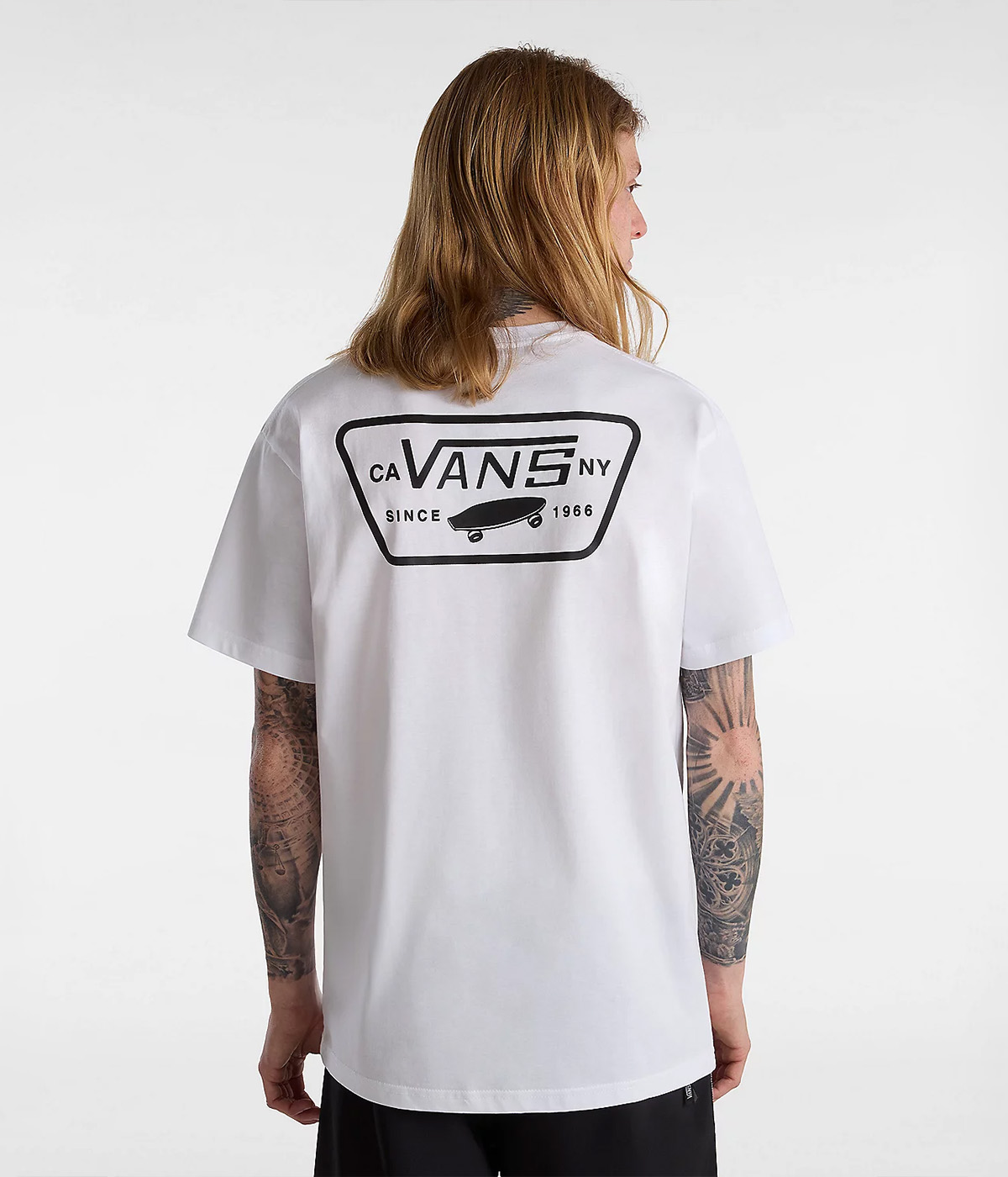 Vans logo t shirt sale