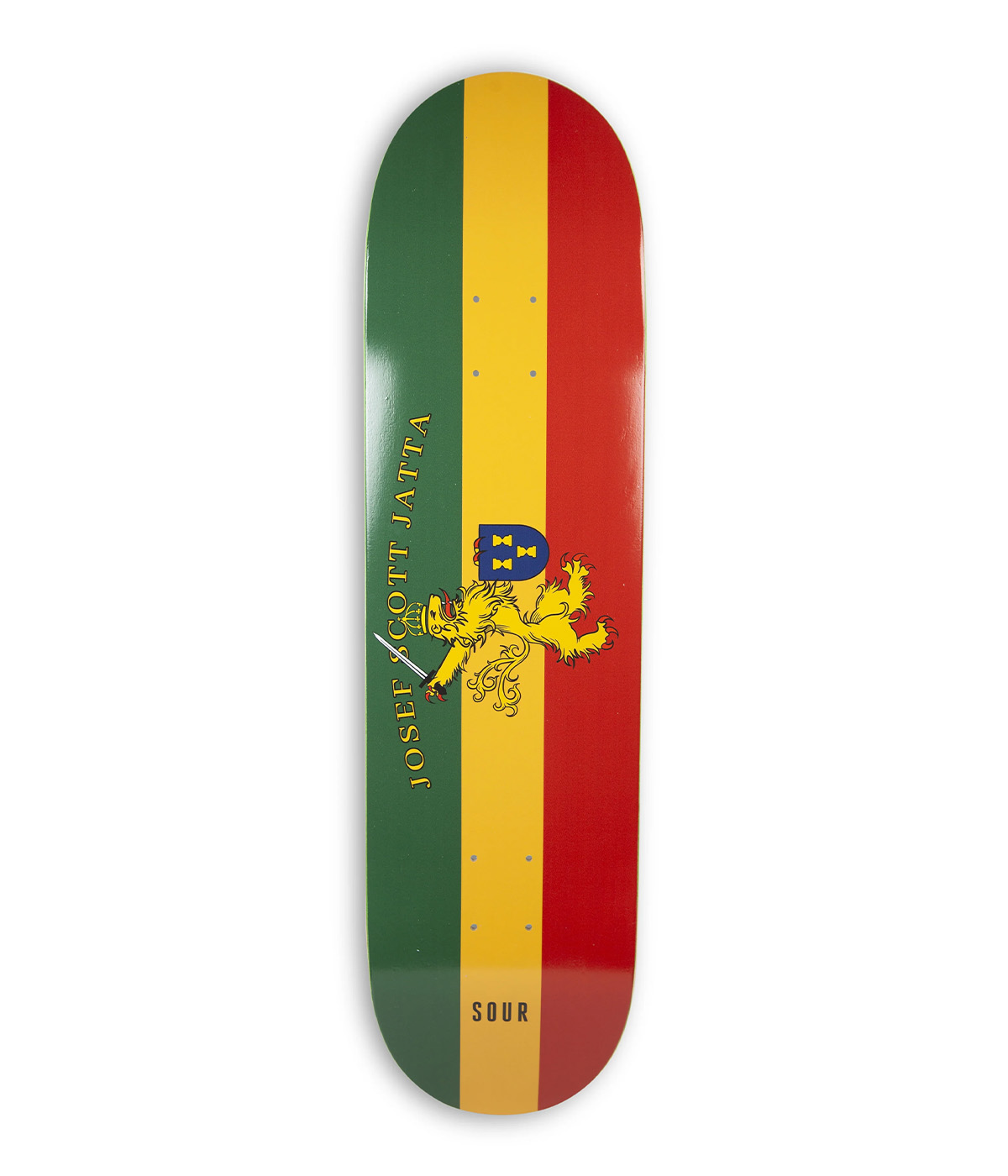 Sour Solution - Skateboard Josef – Jahta 8.25" - Multicolor - 8.25"