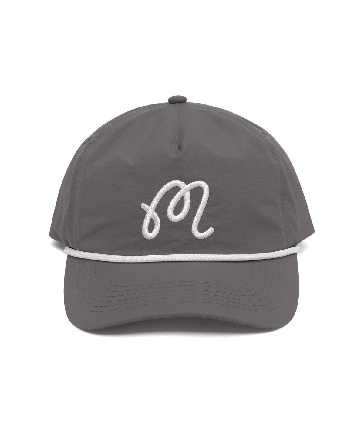 Malbon Golf - Hat M Script Nylon Rope - Driftwood - One Size