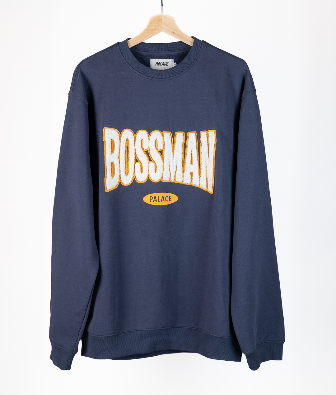 Vintage Second Hand Palace Bossman Sweater Blue