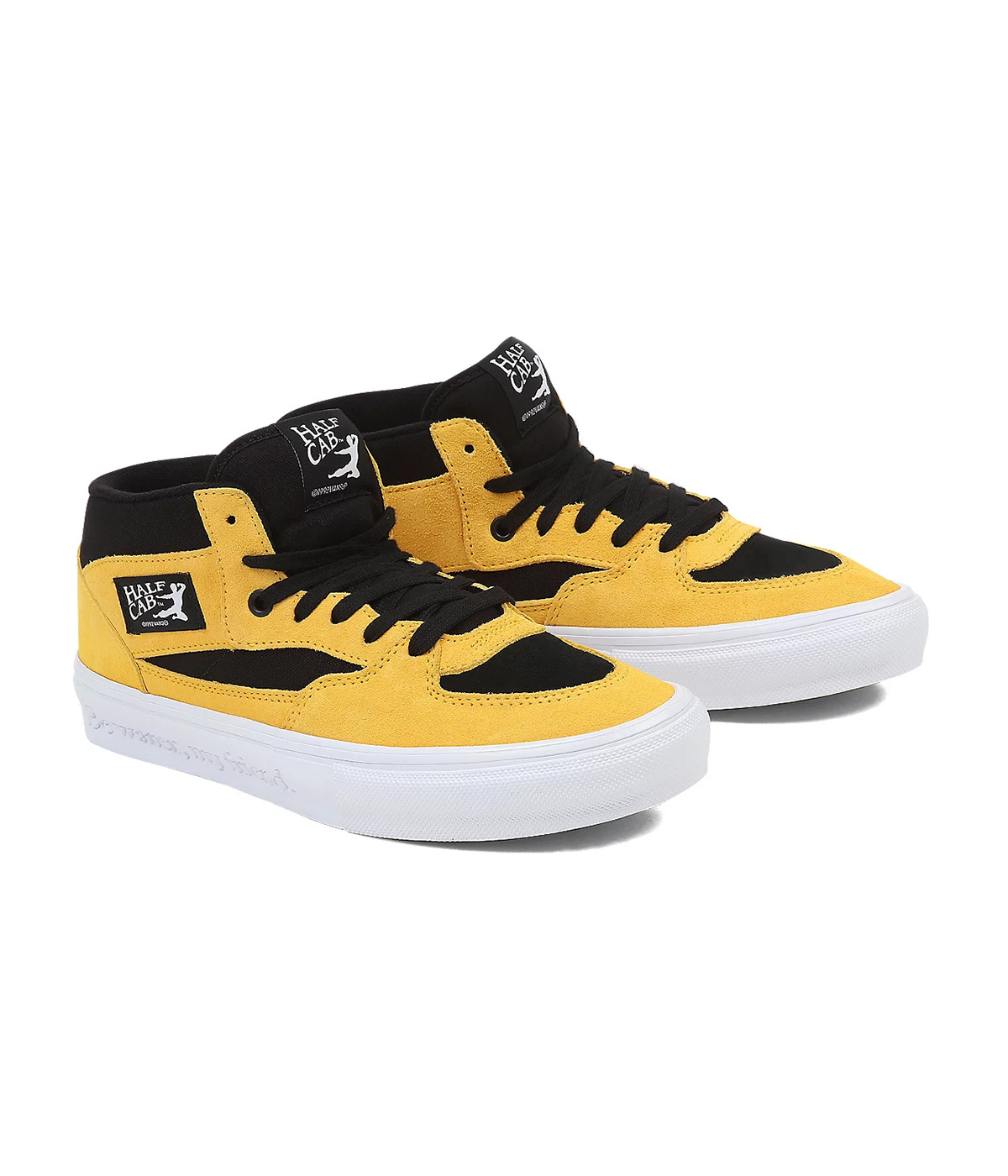 Vintage - Vans Skateboarding - Skate Half Cab Shoes - Bruce Lee Black Yellow - EU 44.5