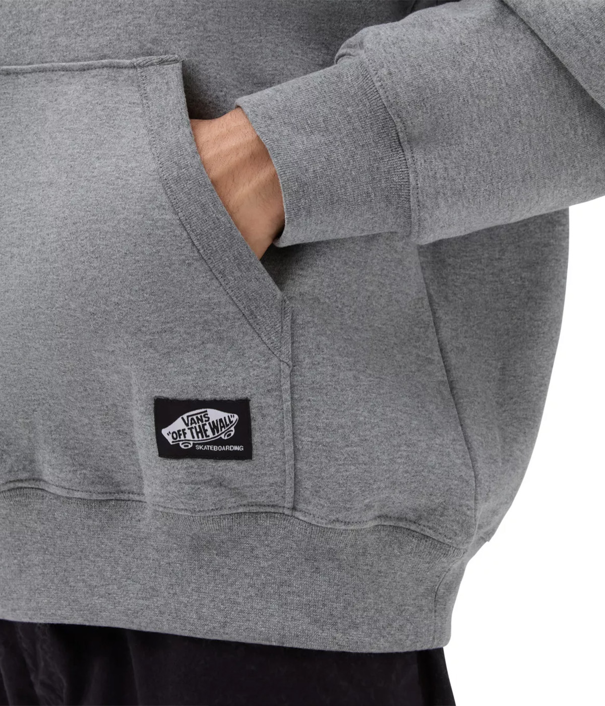 Vans hoodie gray clearance