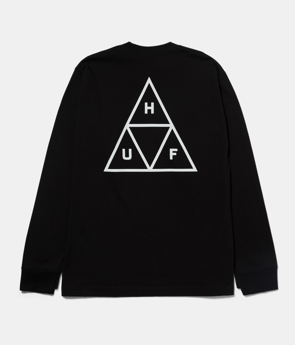 HUF Longsleeve HUF Set Triple Triangle Black