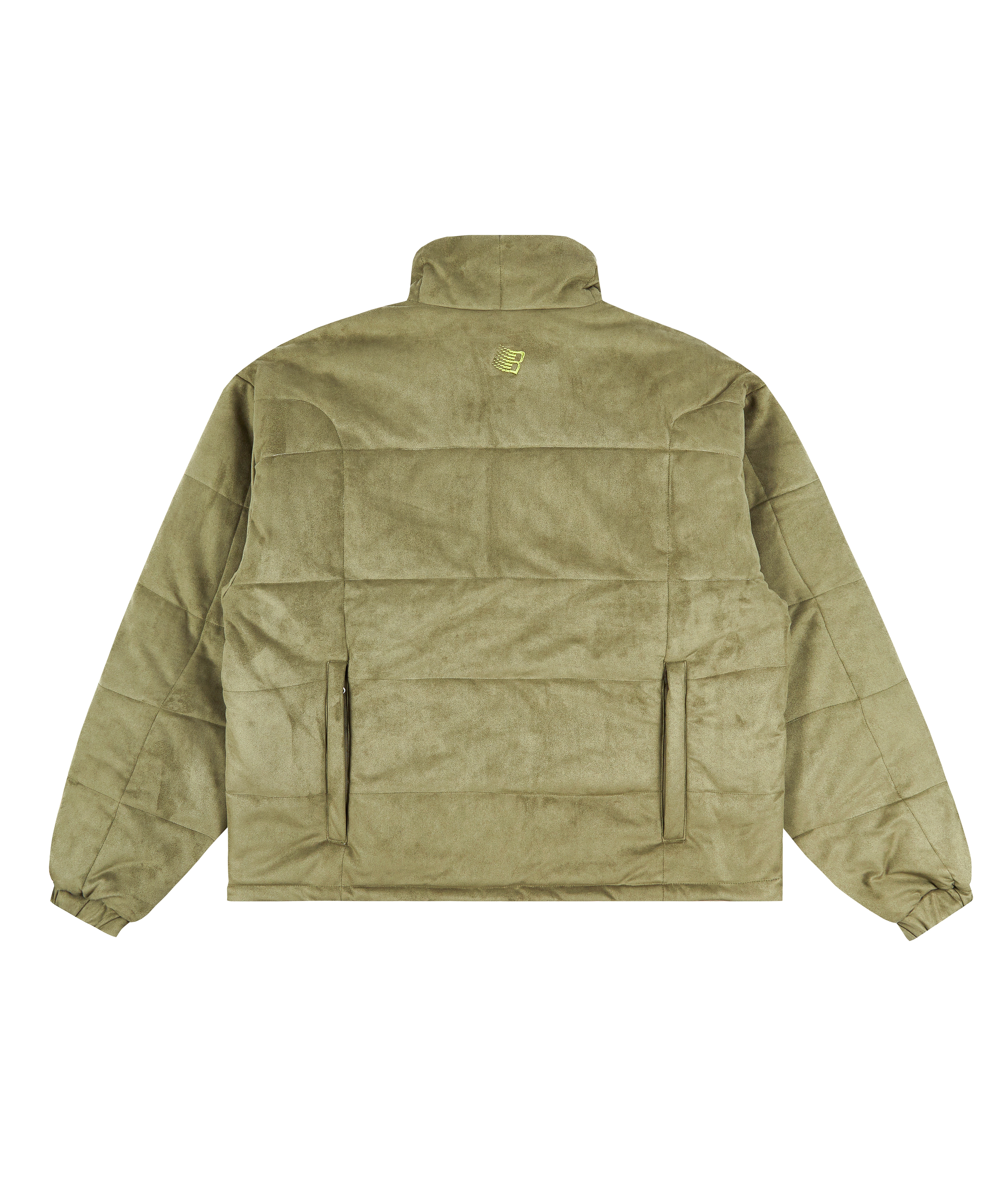 Suede puffer clearance