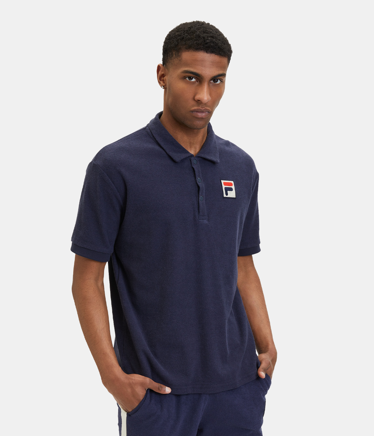 Fila - Polo Shirt Liverpool Towelling - Black Iris - S
