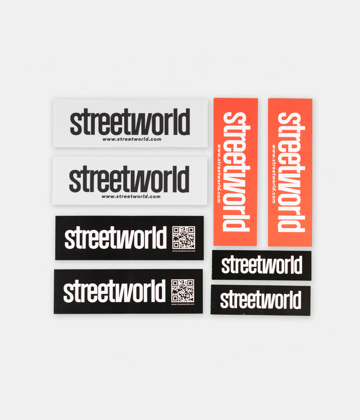 Streetworld - Streetworld - Logo Mix 8-pack Stickers - Multicolor - One Size