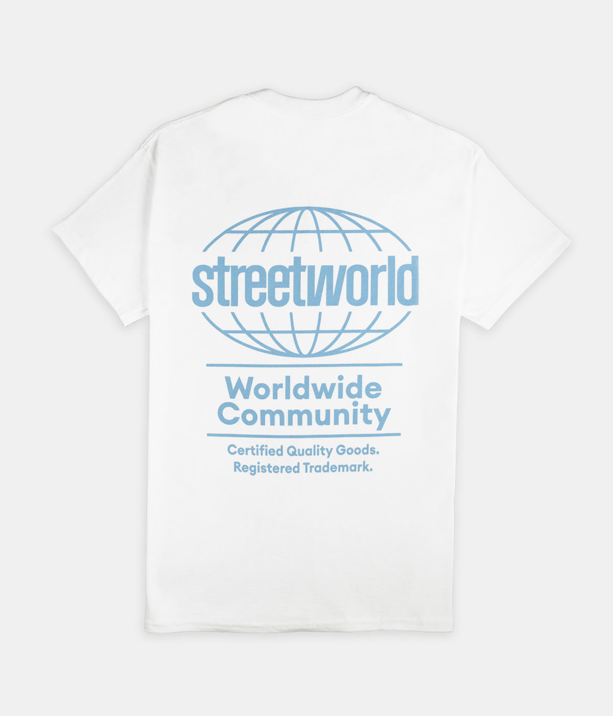 Streetworld - T-shirt Globe - White - M