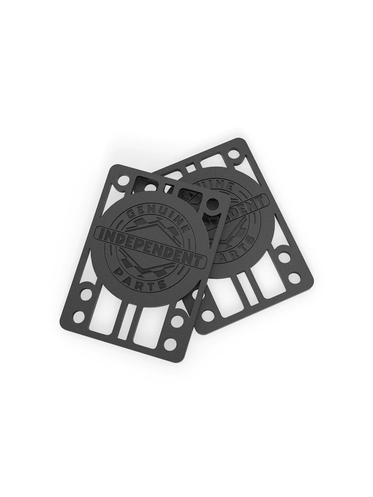 Independent Trucks - Indy Riser Pads (Pack of 2) Black 1/8" - Black - 1/8"