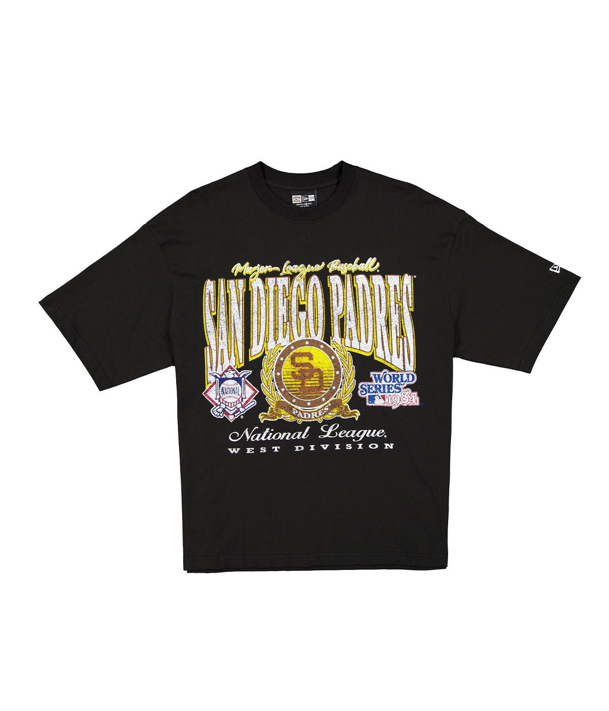 New Era - T-shirt San Diego Padres Oversized Essentials - Black - M